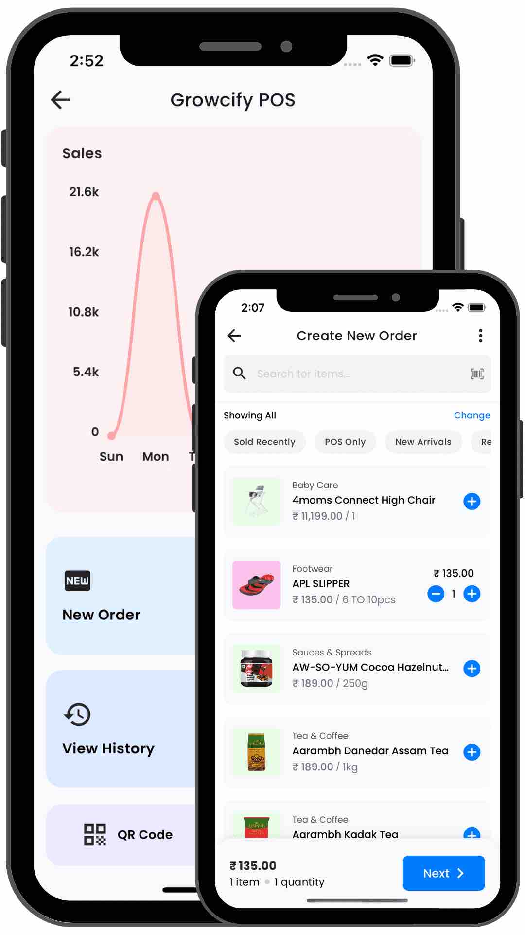 Point of Sale System for Offline Store