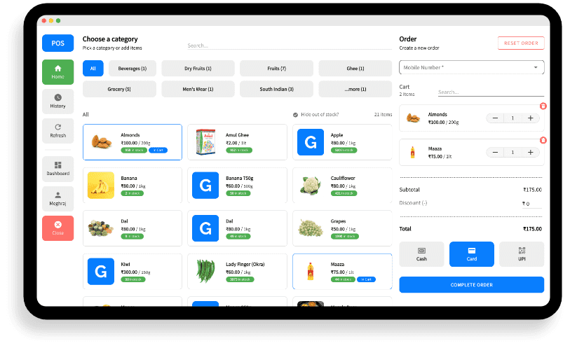 Growcify Cloud-Based POS System
